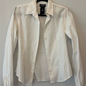 Polo by Ralph Lauren Women’s White Button Front Dress Shirt